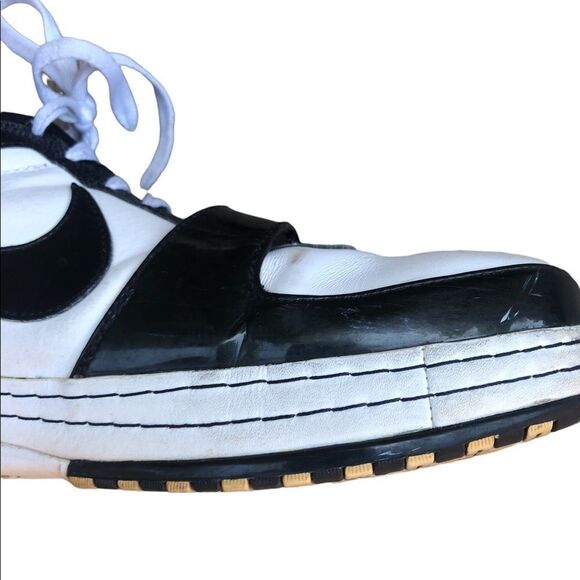Vintage 2009 Nike LeBron 6 Low ‘Panda’ White Size 13 - Picture 12 of 16